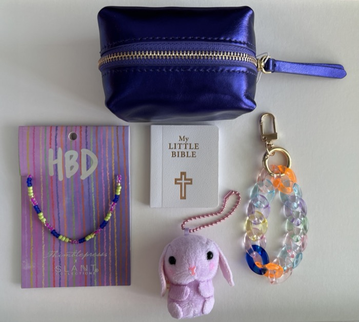 Purple Metallic and Star Bunny